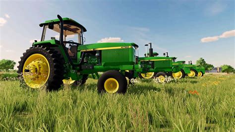 FS22 John Deere 4755 thru 4960 v1.0.0.0 - FS 22 Tractors Mod Download