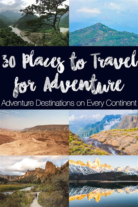 Adventure Destinations: 30 Best Places to Travel for Adventure