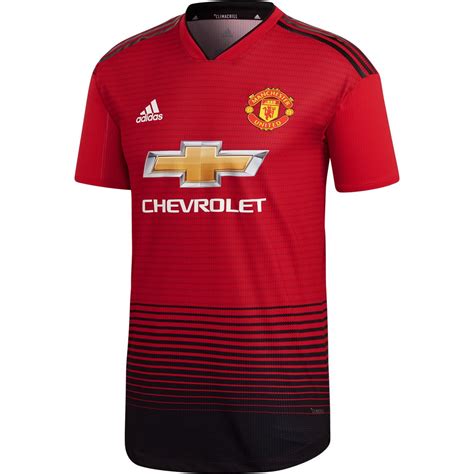 adidas Manchester United Home 2018-19 Authentic Jersey | WeGotSoccer