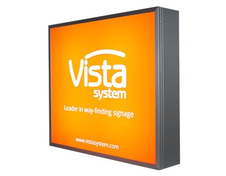 Light Box Sign Sample | Vista System