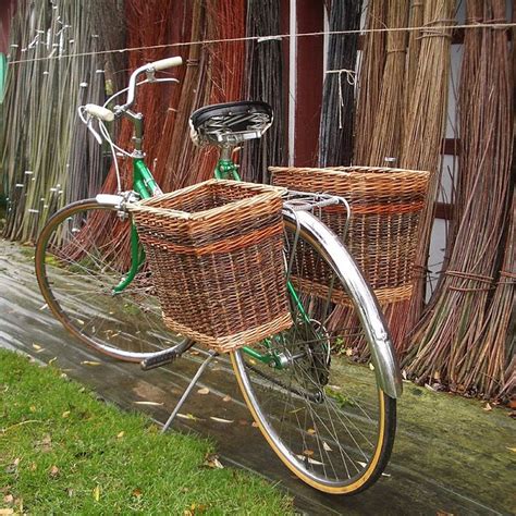 bicycle with double baskets | Bicycles | Pinterest