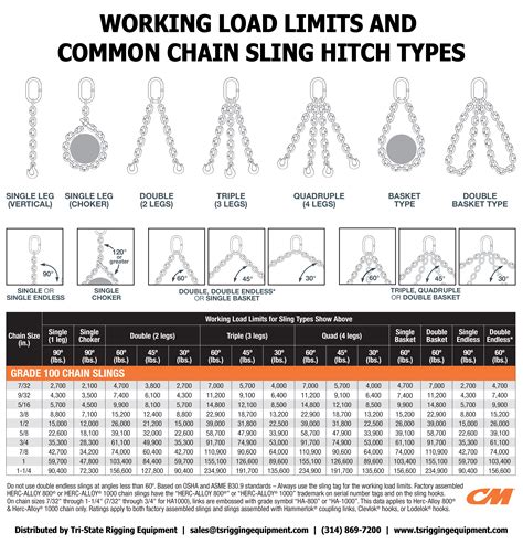 17 Ton Capacity, 3/4 in. Single-Leg, Grade 100, Mechanical Chain Sling