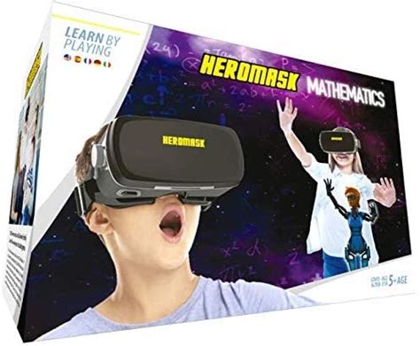 VR Headset + Math Games Virtual Games: Gift for Boys & Girls. Cool ...