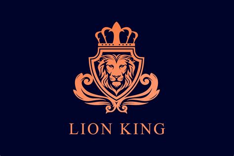 Lion King Logo Luxury Style Design Graphic by kidsidestudio · Creative ...