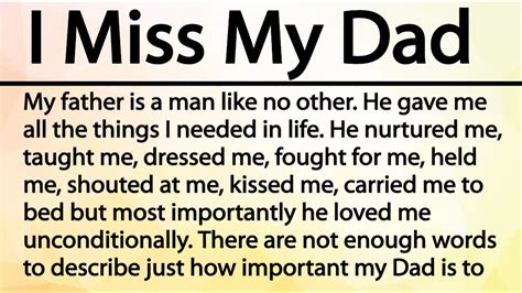 I Miss You Daddy Quotes From Daughter