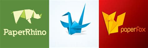 30 Elegant Examples of Origami-Inspired Logo Designs | Naldz Graphics