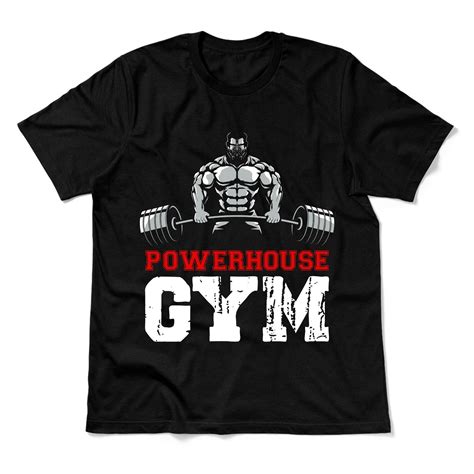 Powerhouse Gym Body Building Short-Sleeve Unisex T-Shirt | Etsy