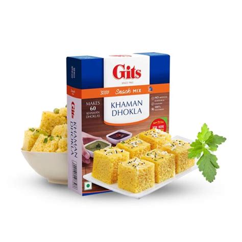 Gits Instant Khaman Dhokla Snack Mix - 180gm