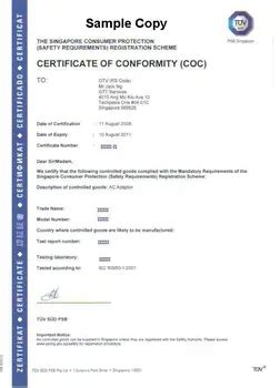 Certificate Of Conformity (coc) Under Cps Scheme - Buy Certificate Of Conformity (coc) Product ...