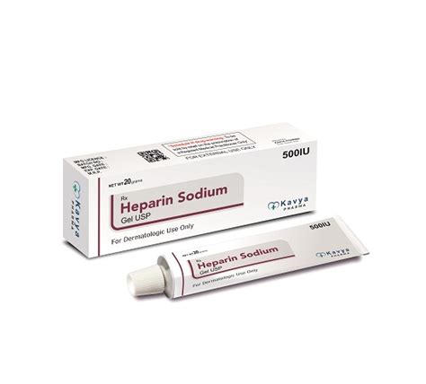 Heparin sodium gel supplier – Kavya Pharma