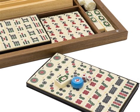 Mah Jong Set The Dal Negro Deluxe edition Mahjong Tile Games ...