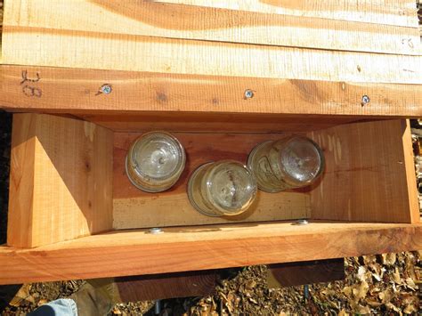 Maitri Homestead: DIY Honey Bee Feeder For Top Bar Hives