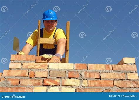 Mason at work stock image. Image of housing, stainless - 5623171