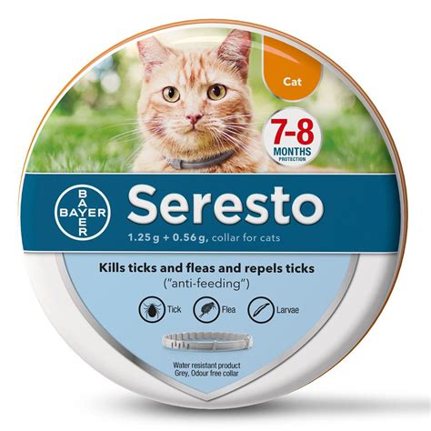 Seresto Flea & Tick Collar for Cats (UK Packaging) | Sierra Pet Meds