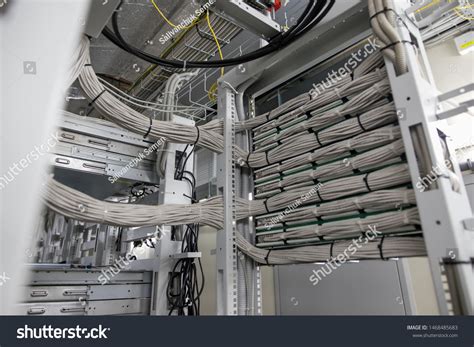 Network Gigabit Smart Switch Network Cables Stock Photo 1468485683 | Shutterstock