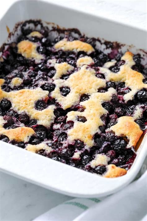 Easy Blueberry Cobbler - All Things Mamma