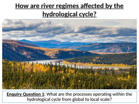 River Regimes (Edexcel Geography A Level lesson new spec) | Teaching Resources