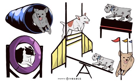 Dog Agility Vector at Vectorified.com | Collection of Dog Agility Vector free for personal use