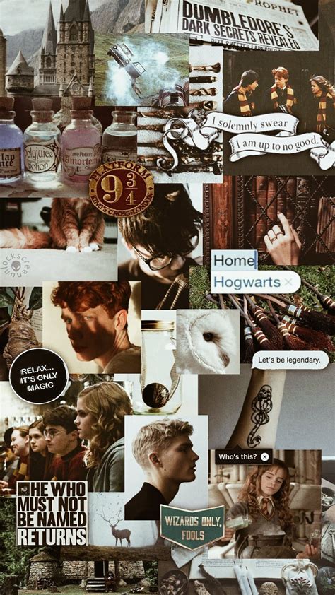 Macbook Collage Harry Potter Wallpaper Harry Potter Background | The ...