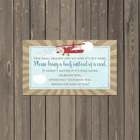 Airplane Baby Shower Invitations Vintage Plane Shower | Etsy