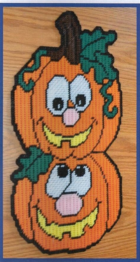 Pumpkin Pals | Plastic canvas crafts, Plastic canvas christmas, Plastic canvas patterns