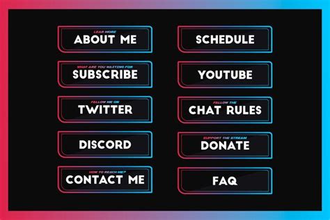 10 Retro Twitch Panels - Etsy UK | Youtube design, Twitch, Graphic design logo