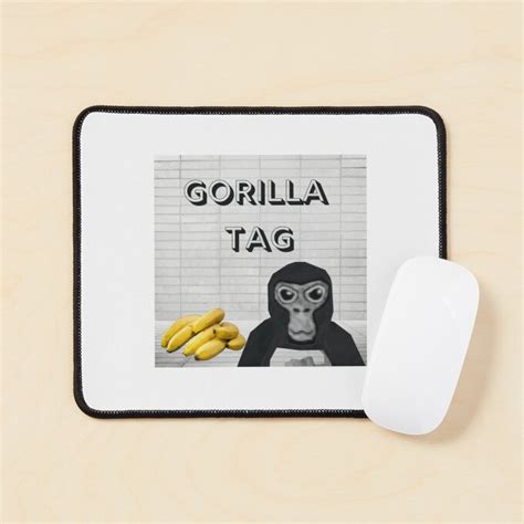 Gorilla Tag Banana Monkey Mouse Pad | Gorilla Tag Store