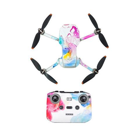 Mini 2 SE Stickers Skin PVC Protective Waterproof Drone Body Arm Remote Control Protector Skins ...