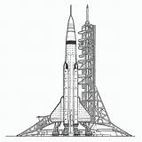 Nasa Rocket Coloring Pages sketch template