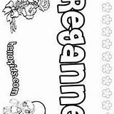 Reganne coloring Pages  Hellokidscom sketch template