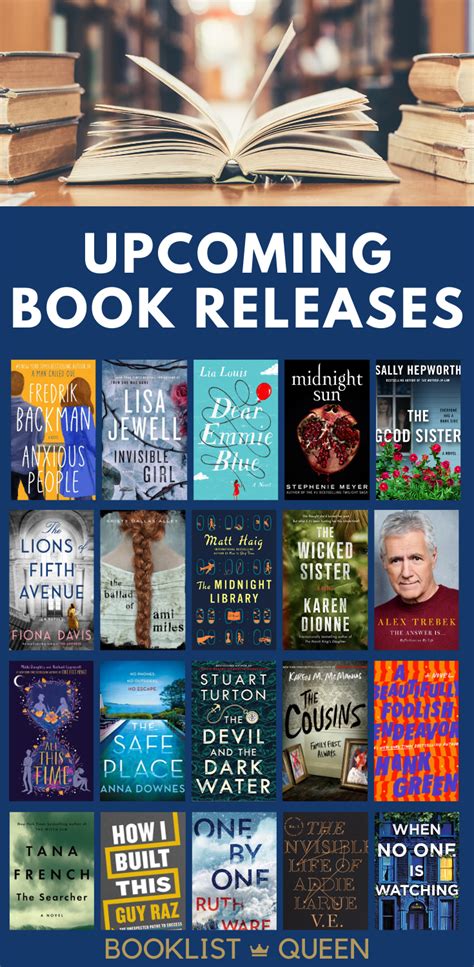 Upcoming Book Releases | Book release, New fiction books, Upcoming books