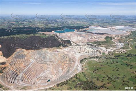 Aerial Photo Cadia Valley Gold Mine NSW Aerial Photography