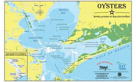 Looking Into The Crystal Ball: 2014-15 Galveston Bay Oyster Season - Texas Galveston Map ...