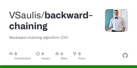 GitHub - VSaulis/backward-chaining: Backward chaining algorithm (C#)