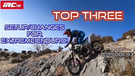 Top Three Setup/Changes for Extreme Enduro - YouTube