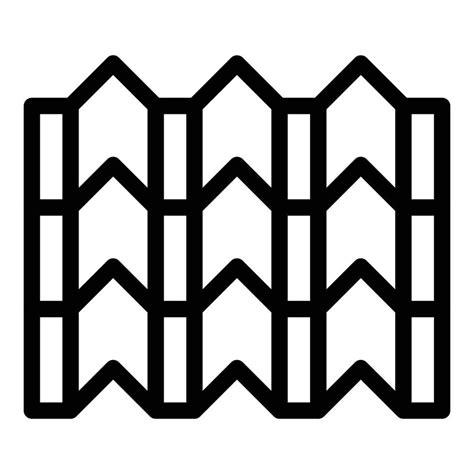 Part of the roof icon, outline style 15675806 Vector Art at Vecteezy