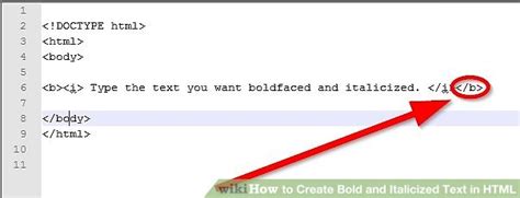 How to Create Bold and Italicized Text in HTML: 7 Steps