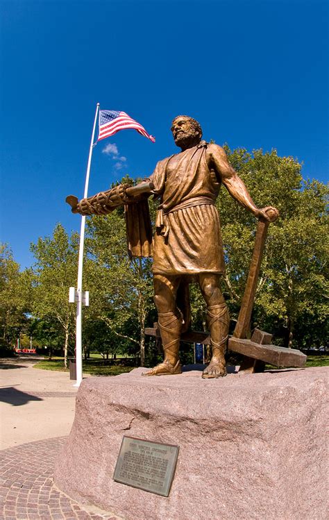 Cincinnatus | Statue of Lucius Quinctius Cincinnatus at Sawy… | Flickr