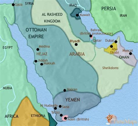 Map of Arabia in 1000 BCE: Camels, Trade and Civilization | TimeMaps
