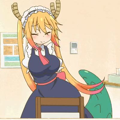 Tohru Happy Dance | Miss Kobayashi's Dragon Maid | Know Your Meme