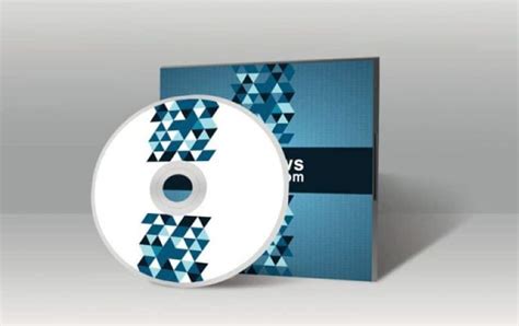 CD Cover Mockup - Free PSD - PixelPapa.com