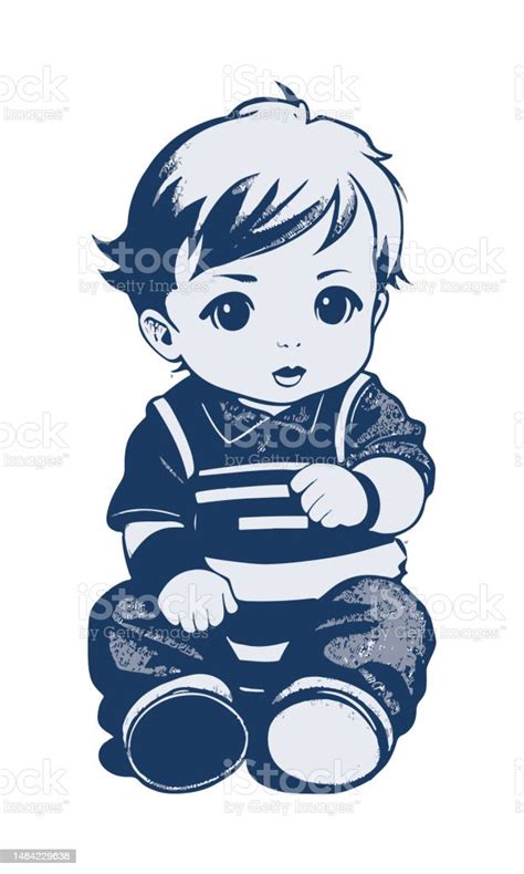 Cute Baby Cartoon Characters Illustration Stock Illustration - Download ...