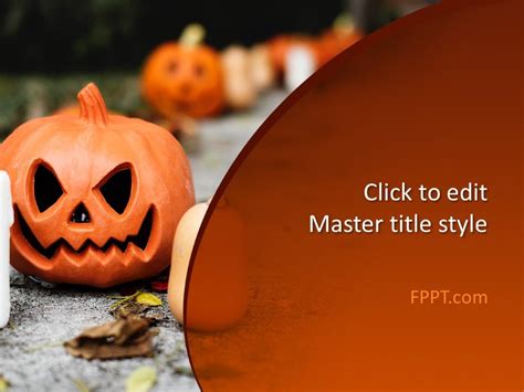 Free Pumpkin PowerPoint Template - Free PowerPoint Templates