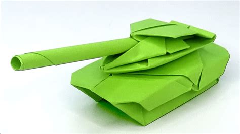 Tank Origami Instructions - Origami