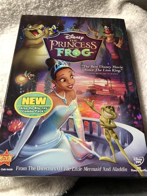 Princess And The Frog Dvd Cover