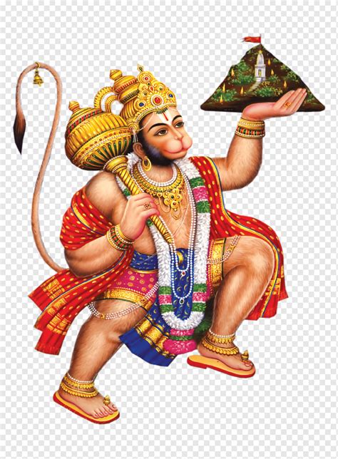 Hanuman lifting mountain, Salasar Balaji Hanuman Rama Ganesha Sita, Hanuman, presentation ...