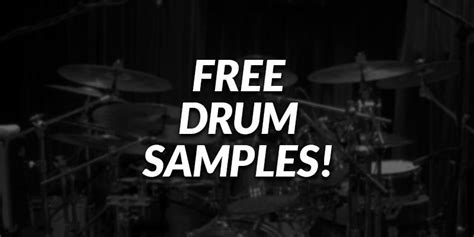 Free Drum Sample Wav Files - everwire