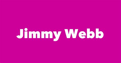 Jimmy Webb - Spouse, Children, Birthday & More