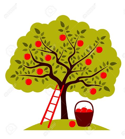 Apple Tree Silhouette at GetDrawings | Free download