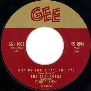 The Teenagers Featuring Frankie Lymon – Why Do Fools Fall In Love (1955 ...